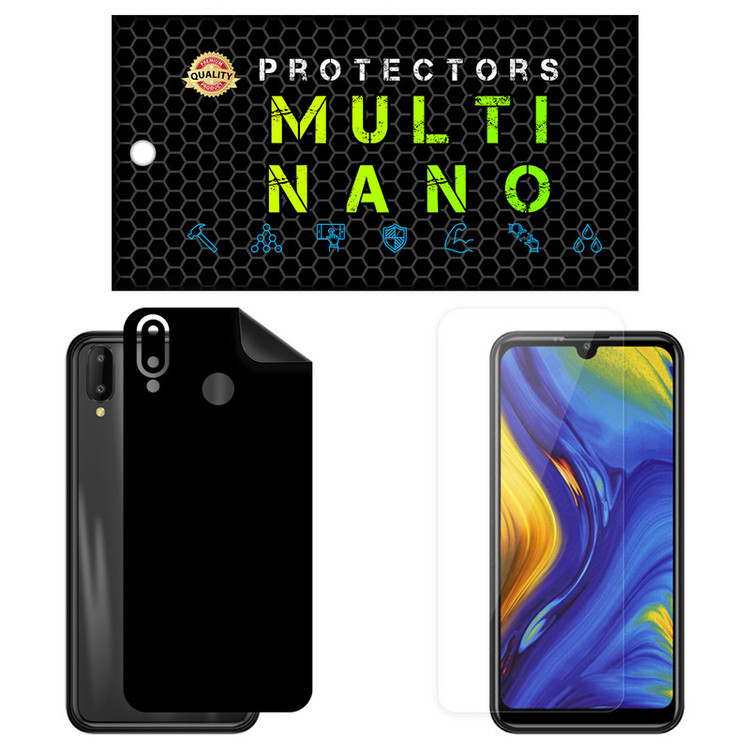 محافظ صفحه نمایش مولتی نانو مدل X-SFM مناسب برای گوشی موبایل جی پلاس Q10 به همراه برچسب پوششی