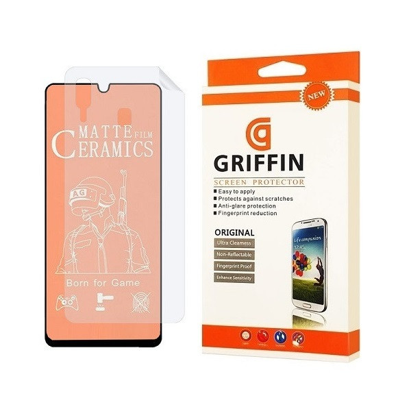 محافظ صفحه نمایش گریفین مدل 2CMN مناسب برای گوشی موبایل سامسونگ Galaxy A50s به همراه محافظ پشت گوشی