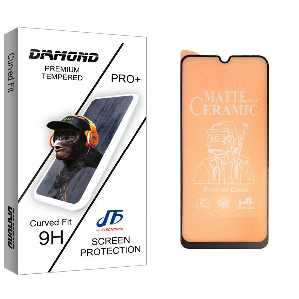 محافظ صفحه نمایش سرامیکی جی اف مدل Diamond glass مناسب برای گوشی موبایل سامسونگ Galaxy A50