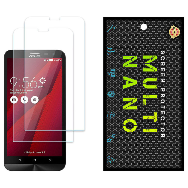 محافظ صفحه نمایش مولتی نانو مدل X-S2N مناسب برای گوشی موبایل ایسوس Zenfone 2 Laser / ZE600KL بسته دو عددی