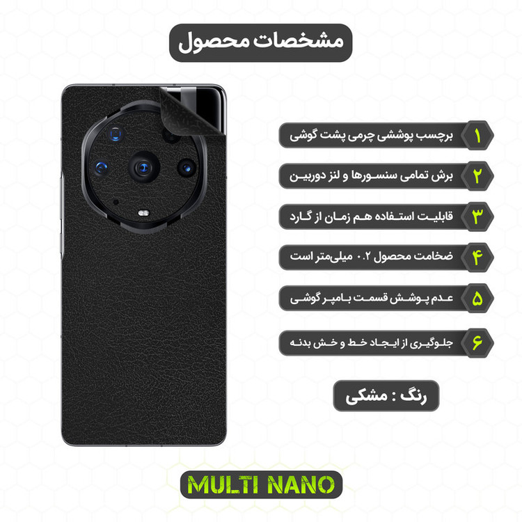 برچسب پوششی مولتی نانو مدل X-F1L مناسب برای گوشی موبایل آنر Magic 3 Pro Plus