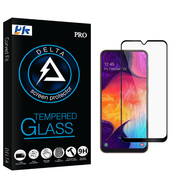 محافظ صفحه نمایش سرامیکی پی کی مدل Delta Glass مناسب برای گوشی موبایل سامسونگ Galaxy A50s