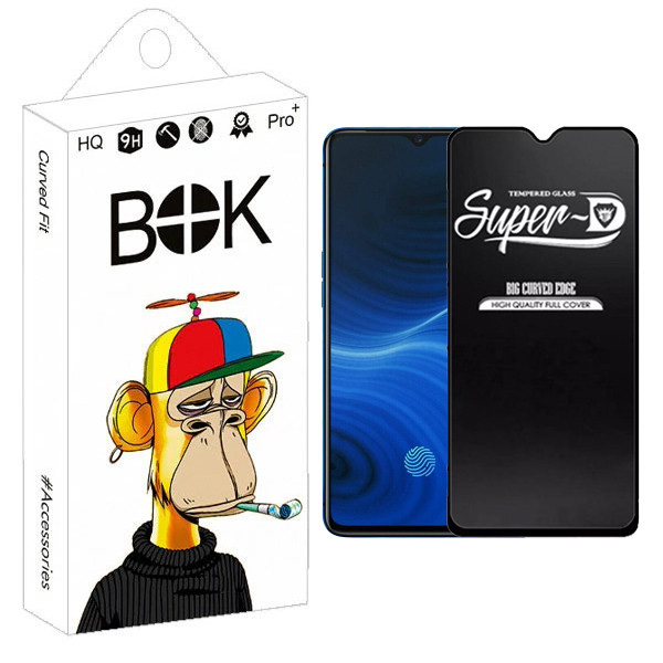 محافظ صفحه نمایش بوک مدل Transparent SuperD مناسب برای گوشی موبایل ریلمی X2 Pro