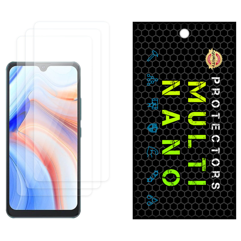 محافظ صفحه نمایش مولتی نانو مدل X-S3N مناسب برای گوشی موبایل کوبوت Note 8 بسته سه عددی
