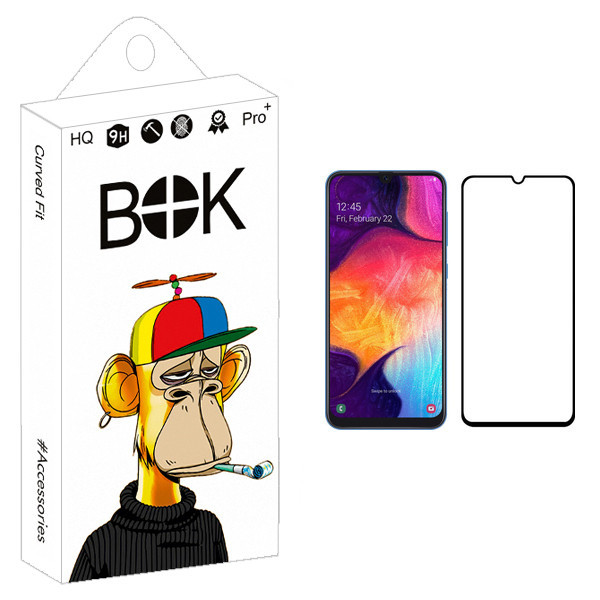 محافظ صفحه نمایش بوک مدل +HD مناسب برای گوشی موبایل سامسونگ Galaxy A50