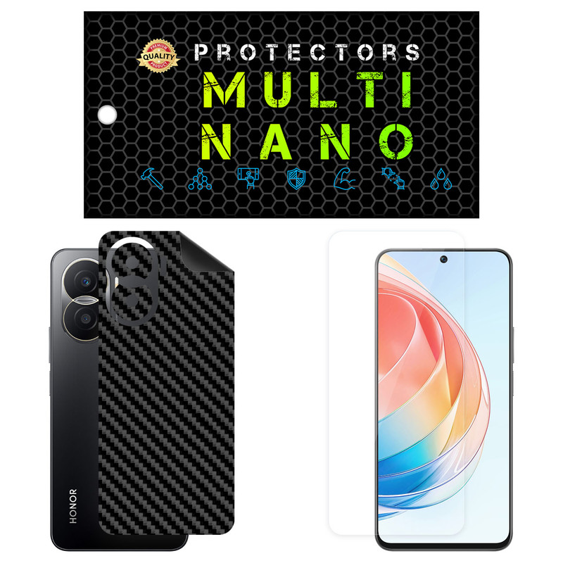 محافظ صفحه نمایش مولتی نانو مدل X-SFC مناسب برای گوشی موبایل آنر Play 7T Pro به همراه برچسب پوششی