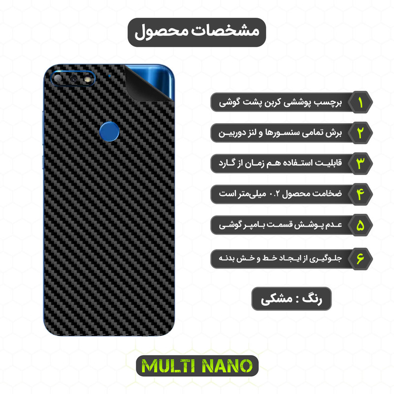 محافظ صفحه نمایش مولتی نانو مدل X-SFC مناسب برای گوشی موبایل هوآوی Enjoy 8 به همراه برچسب پوششی