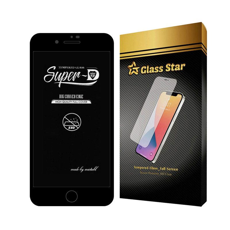 محافظ صفحه نمایش گلس استار مدل SUPERPLUSN مناسب برای گوشی موبایل اپل iPhone 7 / iPhone 8