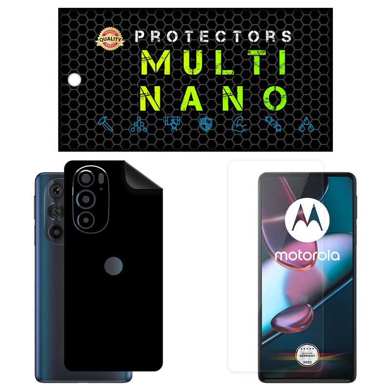 محافظ صفحه نمایش مولتی نانو مدل X-SFM مناسب برای گوشی موبایل موتورولا Edge 30 Pro به همراه برچسب پوششی