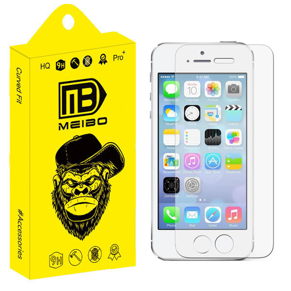 محافظ صفحه نمایش شیشه ای میبو مدل Transparent Plus مناسب برای گوشی موبایل اپل iPhone 5