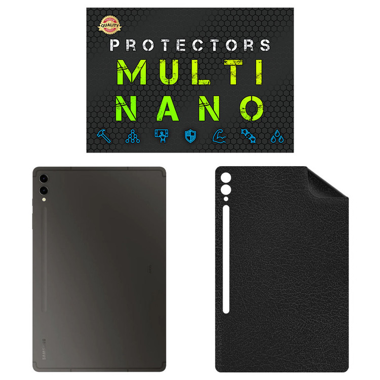 برچسب پوششی مولتی نانو طرح چرم مدل X-F1L مناسب برای تبلت سامسونگ Galaxy Tab S9 Plus