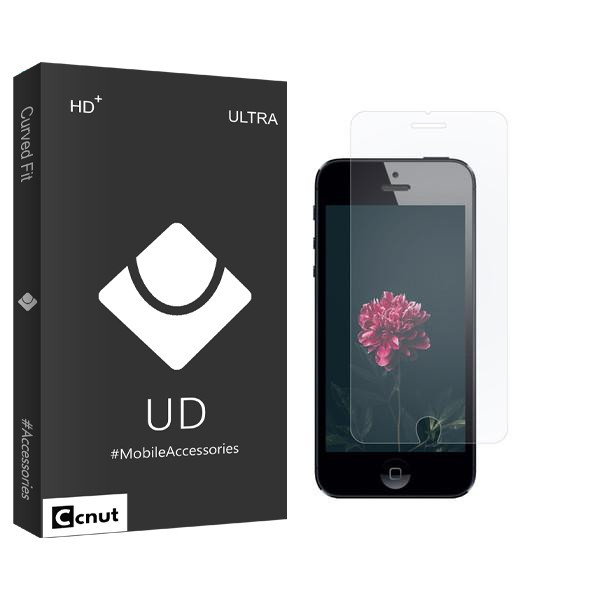 محافظ صفحه نمایش کوکونات مدل UDB مناسب برای گوشی موبایل اپل iPhone 5