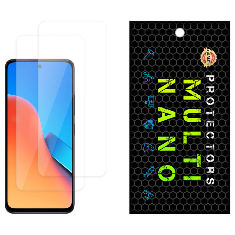 محافظ صفحه نمایش مولتی نانو مدل X-S2N مناسب برای گوشی موبایل شیائومی Redmi 12 بسته دو عددی