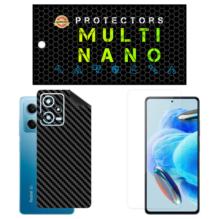 محافظ صفحه نمایش مولتی نانو مدل X-SFC مناسب برای گوشی موبایل شیائومی Redmi Note 12 Pro به همراه برچسب پوششی