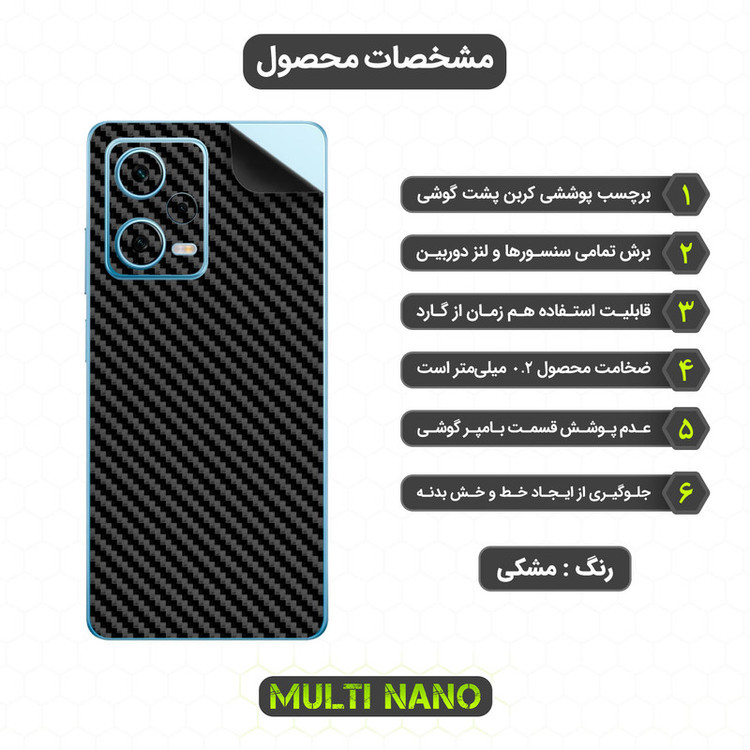 محافظ صفحه نمایش مولتی نانو مدل X-SFC مناسب برای گوشی موبایل شیائومی Redmi Note 12 Pro به همراه برچسب پوششی