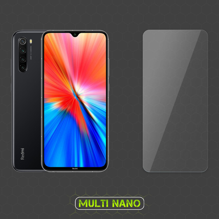 محافظ صفحه نمایش مولتی نانو مدل X-SFC مناسب برای گوشی موبایل شیائومی Redmi Note 8 2021 به همراه برچسب پوششی