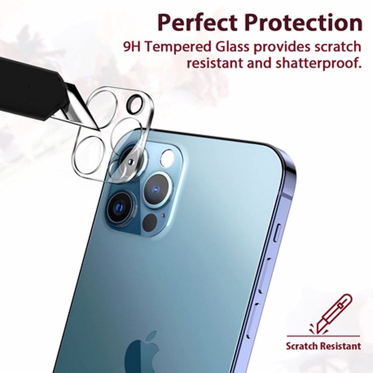 محافظ لنز دوربین هورس مدل 3DLENS مناسب برای گوشی موبایل اپل iPhone 13