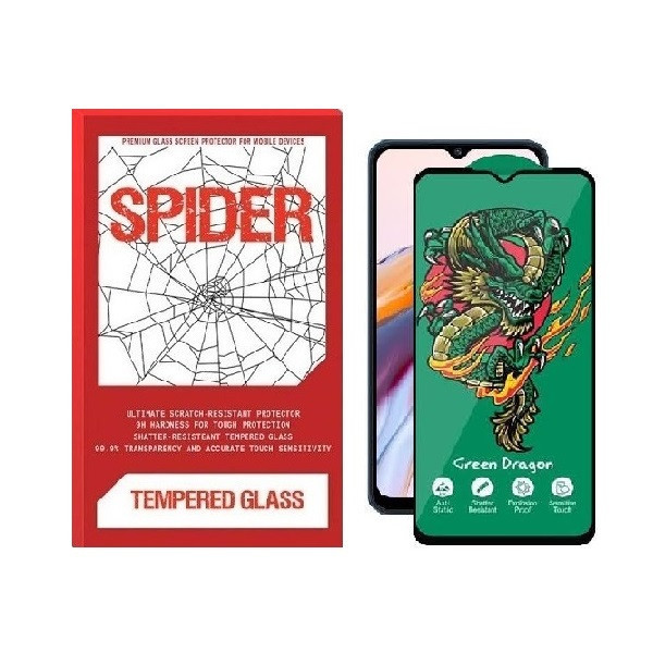 محافظ صفحه نمایش اسپایدر مدل Dragon مناسب برای گوشی موبایل اپل iPhone 14