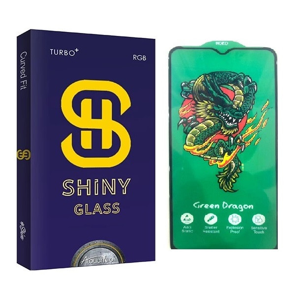 محافظ صفحه نمایش آتوچبو مدل Green Dragon مناسب برای گوشی موبایل اپل iPhone 14