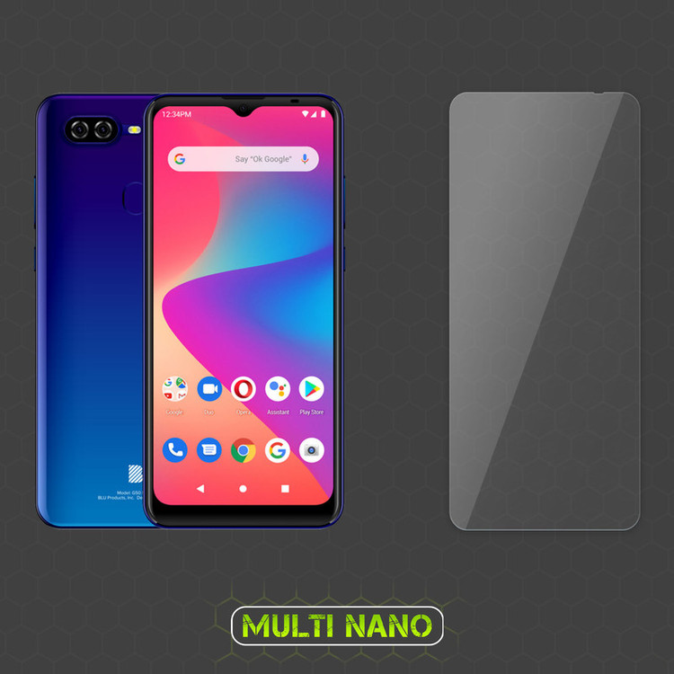 محافظ صفحه نمایش مولتی نانو مدل X-SFL مناسب برای گوشی موبایل بلو G50 Mega به همراه برچسب پوششی