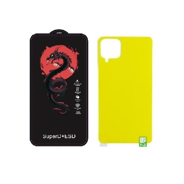 محافظ صفحه نمایش اسپایدر مدل HORO مناسب برای گوشی موبایل سامسونگ Galaxy A51 به همراه محافظ پشت گوشی