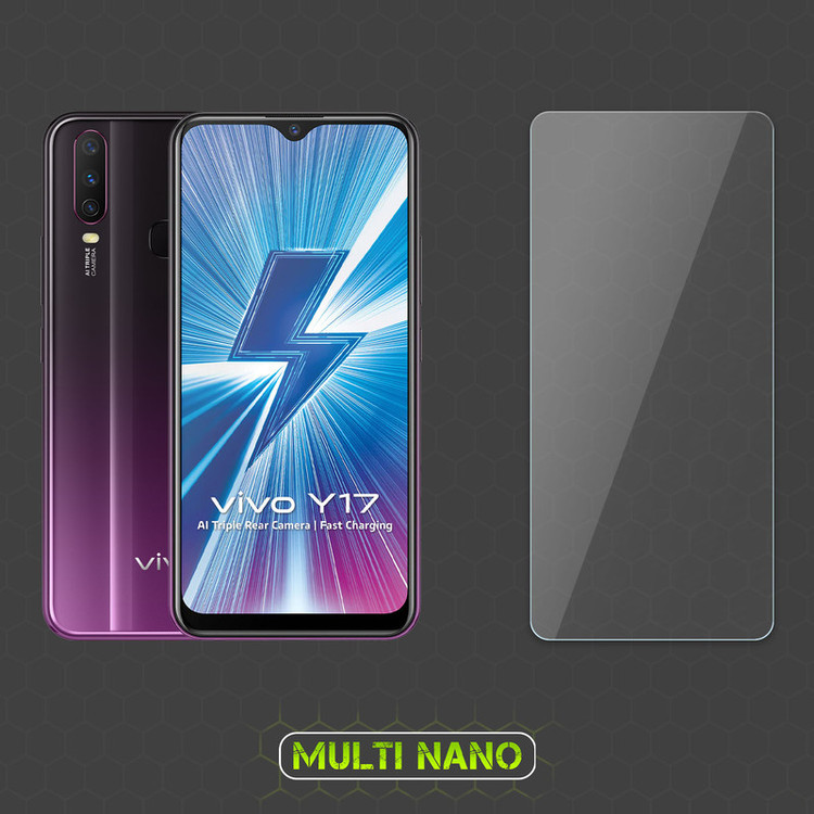 محافظ صفحه نمایش مولتی نانو مدل X-S2N مناسب برای گوشی موبایل ویوو Y17 بسته دو عددی