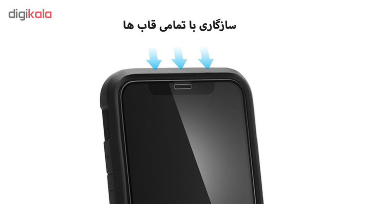 محافظ صفحه نمایش سرامیکی هورس مدل CRM مناسب برای گوشی موبایل اپل iPhone XR بسته دو عددی