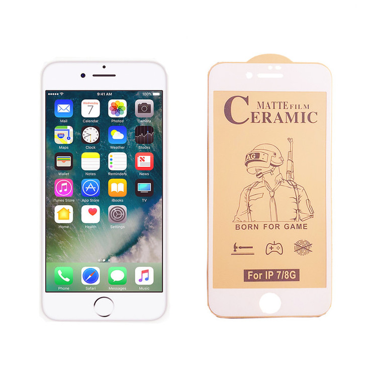 محافظ صفحه نمایش سرامیکی مات گریفین مدل FLCRM GN st مناسب برای گوشی موبایل اپل iPhone 7