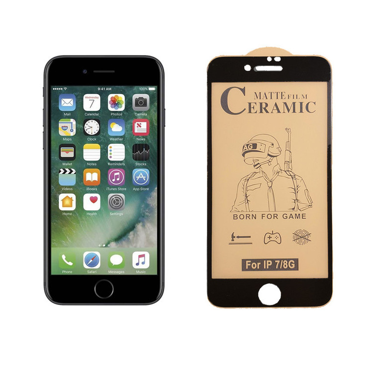 محافظ صفحه نمایش سرامیکی مات گریفین مدل FLCRM GN st مناسب برای گوشی موبایل اپل iPhone 7