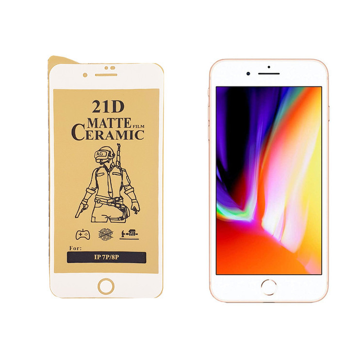 محافظ صفحه نمایش سرامیکی مات گریفین مدل FLCRM GN st مناسب برای گوشی موبایل اپل iPhone 8 Plus