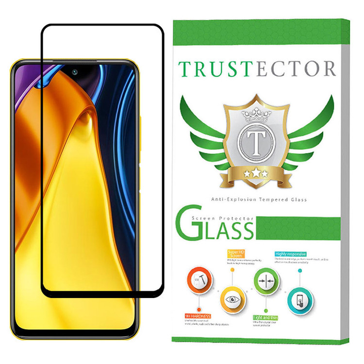 محافظ صفحه نمایش سرامیکی تراستکتور مدل CRM مناسب برای گوشی موبایل شیائومی Poco M3 Pro