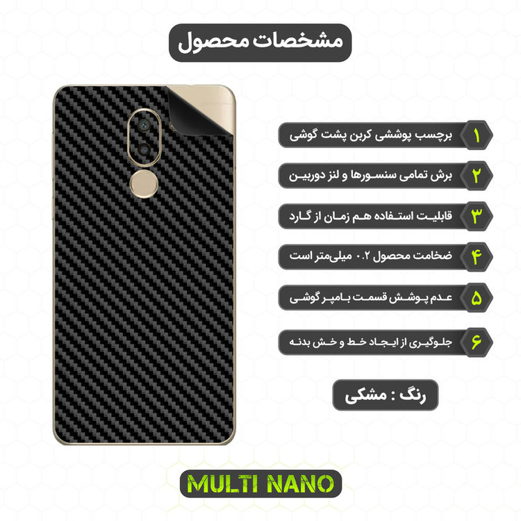 برچسب پوششی مولتی نانو مدل X-F1C مناسب برای گوشی موبایل هوآوی GR5 2017