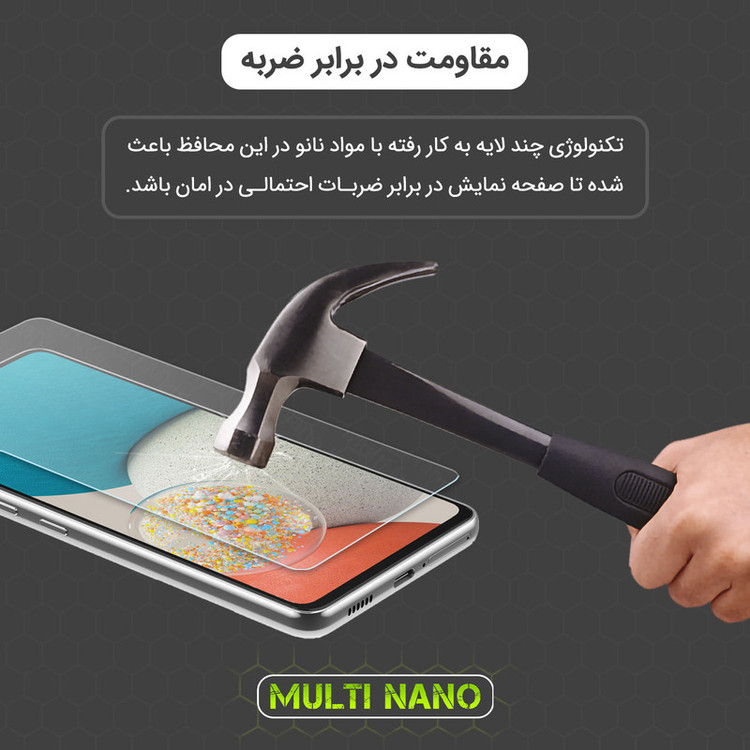 محافظ صفحه نمایش مولتی نانو مدل X-SFC مناسب برای گوشی موبایل ایسوس Zenfone Live L1 / ZA550KL به همراه برچسب پوششی