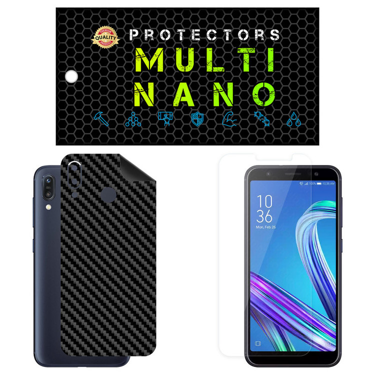 محافظ صفحه نمایش مولتی نانو مدل X-SFC مناسب برای گوشی موبایل ایسوس Zenfone Max M1 / ZB555KL / ZB556KL به همراه برچسب پوششی