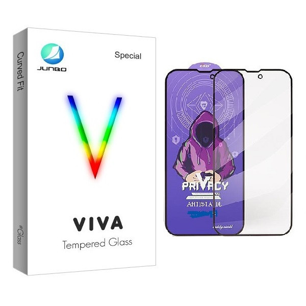 محافظ صفحه نمایش جانبو مدل privacy Mietubl مناسب برای گوشی موبایل اپل iPhone 16 Pro