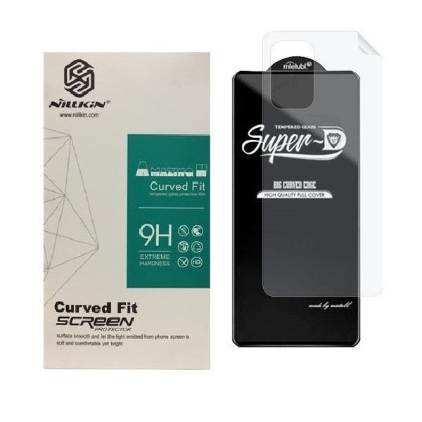 محافظ صفحه نمایش مدل 2SN-Gss مناسب برای گوشی موبایل Galaxy A52 4G به همراه محافظ پشت گوشی