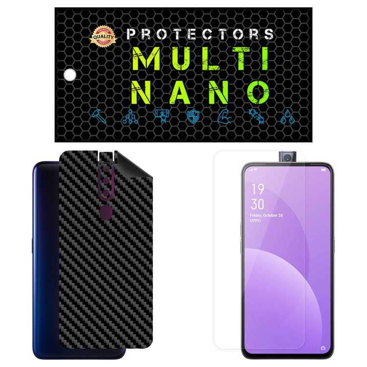 محافظ صفحه نمایش مولتی نانو مدل X-SFC مناسب برای گوشی موبایل اوپو F11 Pro به همراه برچسب پوششی