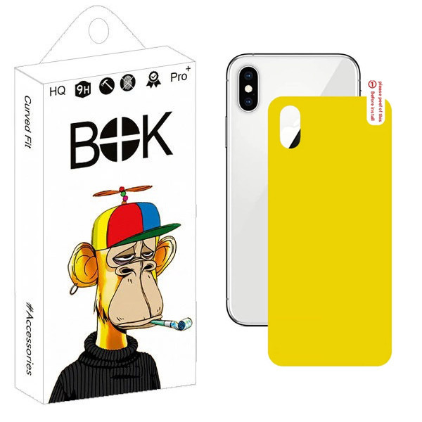 محافظ پشت گوشی بوک مدل Transparent TPU مناسب برای گوشی موبایل اپل iPhone XS Max