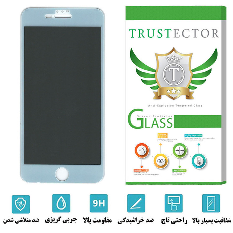 محافظ صفحه نمایش حریم شخصی تراستکتور مدل PFTA مناسب برای گوشی موبایل اپل iPhone 6 Plus