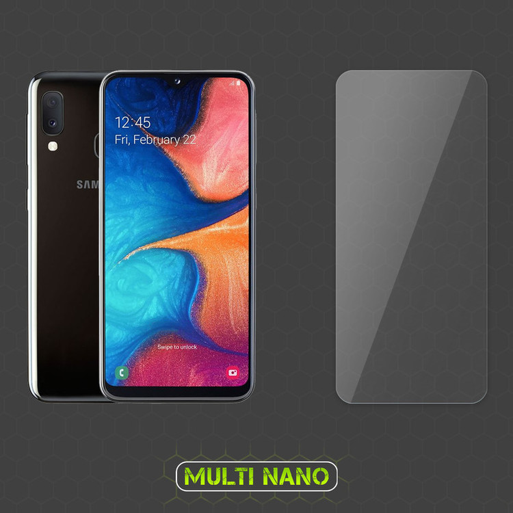 محافظ صفحه نمایش مولتی نانو مدل X-S2N مناسب برای گوشی موبایل سامسونگ Galaxy A20E بسته دو عددی