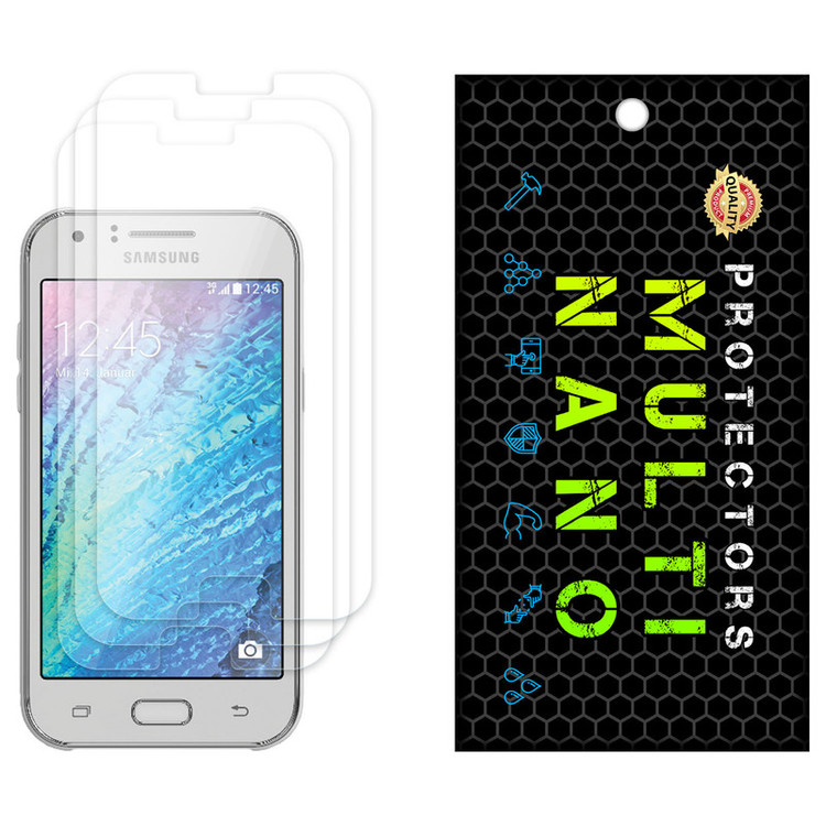 محافظ صفحه نمایش مولتی نانو مدل X-S3N مناسب برای گوشی موبایل سامسونگ Galaxy J1 بسته سه عددی