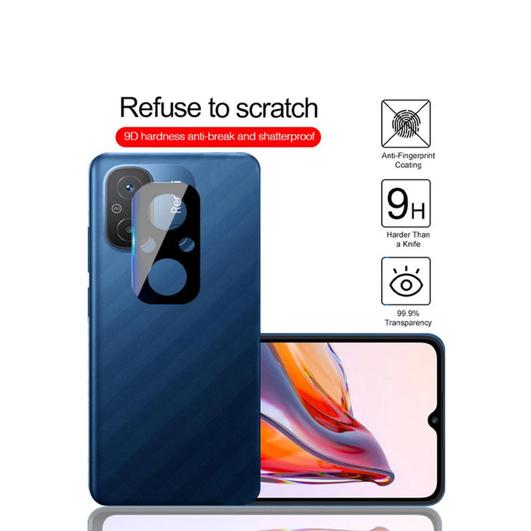 محافظ لنز دوربین بوک مدل 3D-9H مناسب برای گوشی موبایل شیائومی Redmi 12C