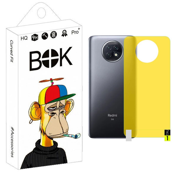 محافظ پشت گوشی بوک مدل Transparent TPU مناسب برای گوشی موبایل شیائومی Redmi Note 9T