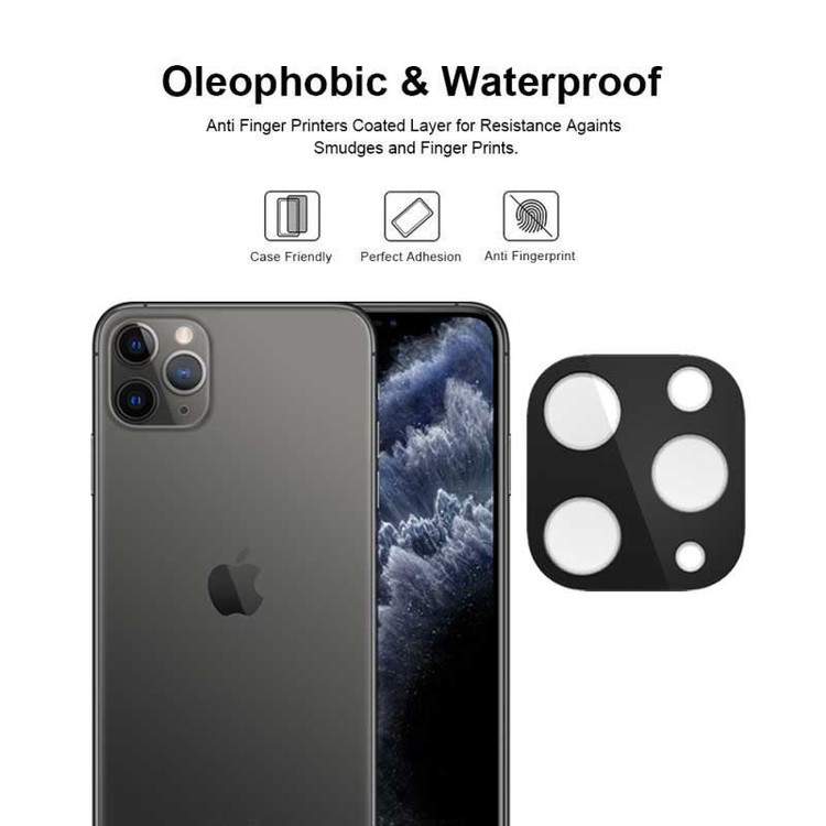 محافظ صفحه نمایش بوک مدل Clear SuperD مناسب برای گوشی موبایل اپل iPhone 11 Pro به همراه محافظ لنز دوربین