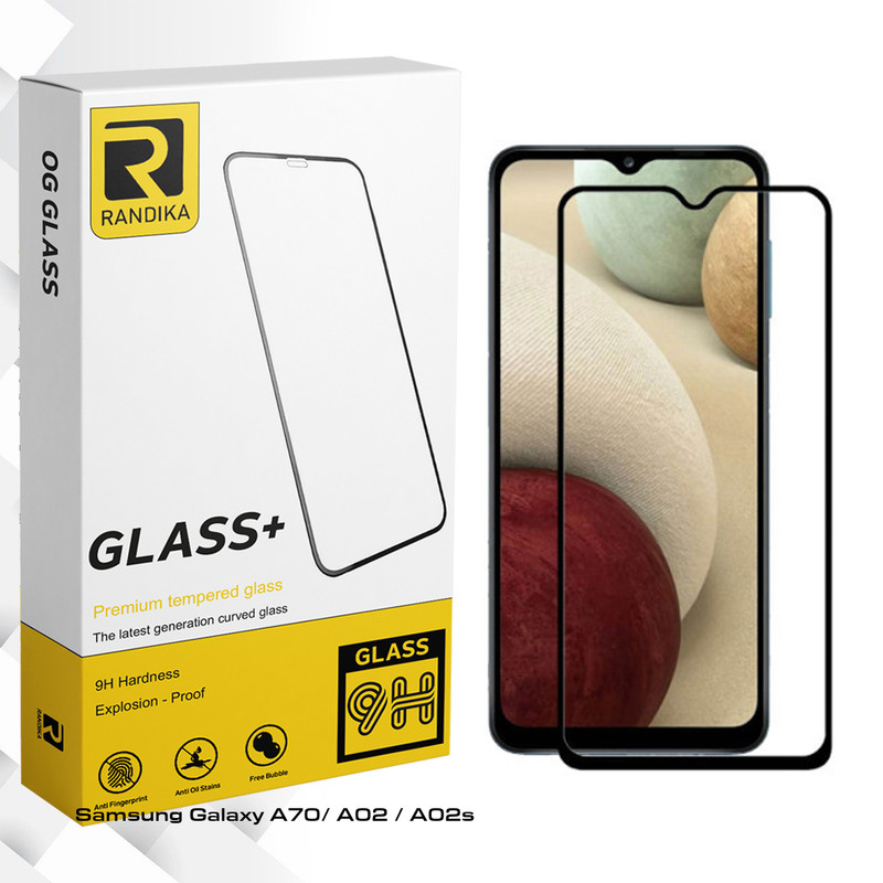 محافظ صفحه نمایش سرامیکی راندیکا مدل GLD مناسب برای گوشی موبایل سامسونگ Galaxy A70/ A02 / A02s