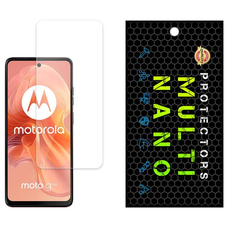 محافظ صفحه نمایش مولتی نانو مدل X-S1N مناسب برای گوشی موبایل موتورولا Moto G04