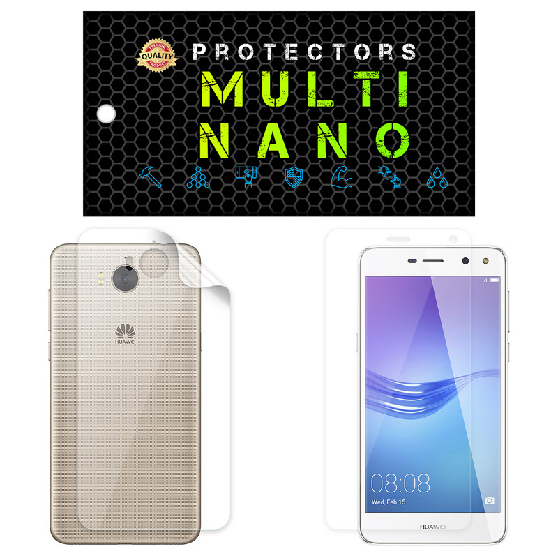 محافظ صفحه نمایش مولتی نانو مدل X-SFT مناسب برای گوشی موبایل هوآوی Y5 Prime به همراه محافظ پشت