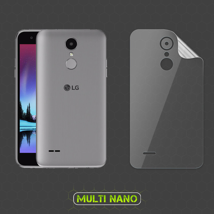 محافظ صفحه نمایش مولتی نانو مدل X-SFT مناسب برای گوشی موبایل ال جی K7 2017به همراه محافظ پشت
