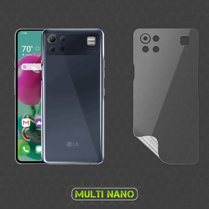 محافظ صفحه نمایش مولتی نانو مدل X-SFT مناسب برای گوشی موبایل ال جی K92 5G به همراه محافظ پشت
