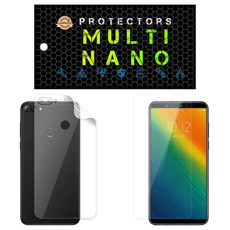 محافظ صفحه نمایش مولتی نانو مدل X-SFT مناسب برای گوشی موبایل لنوو K5 Note 2018 به همراه محافظ پشت